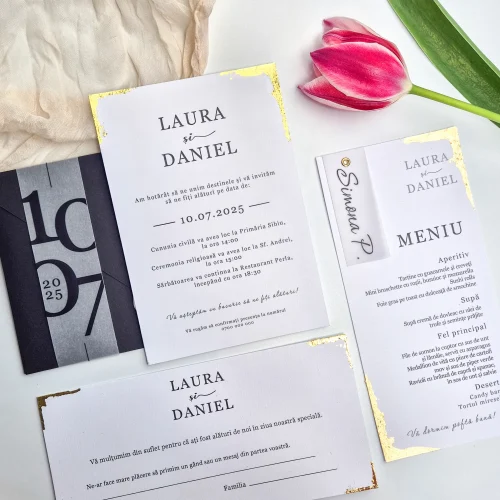 Invitație nuntă tipărită A3 - imagine 5