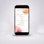 Invitație digitală nuntă D8