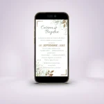 Invitație digitală nuntă D2