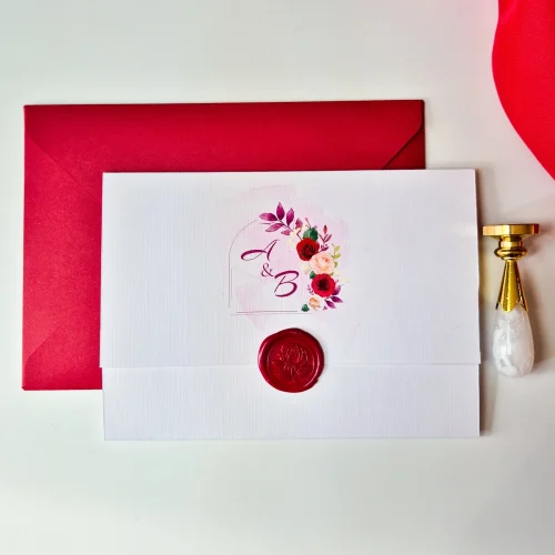 Invitație nuntă tipărită A1