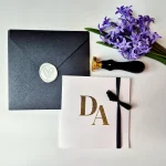 Invitație nuntă tipărită folio A9